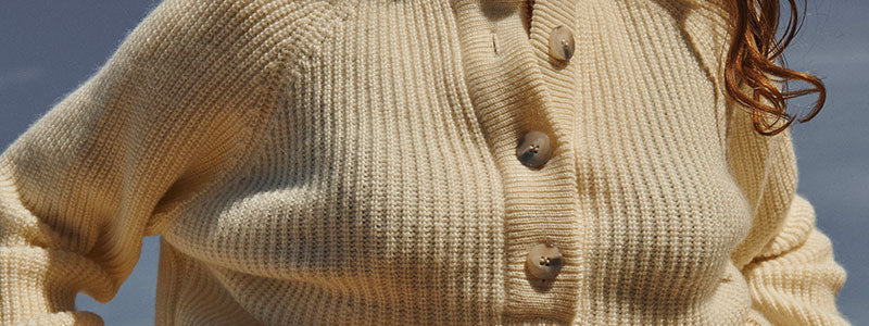 pull mohair blanc