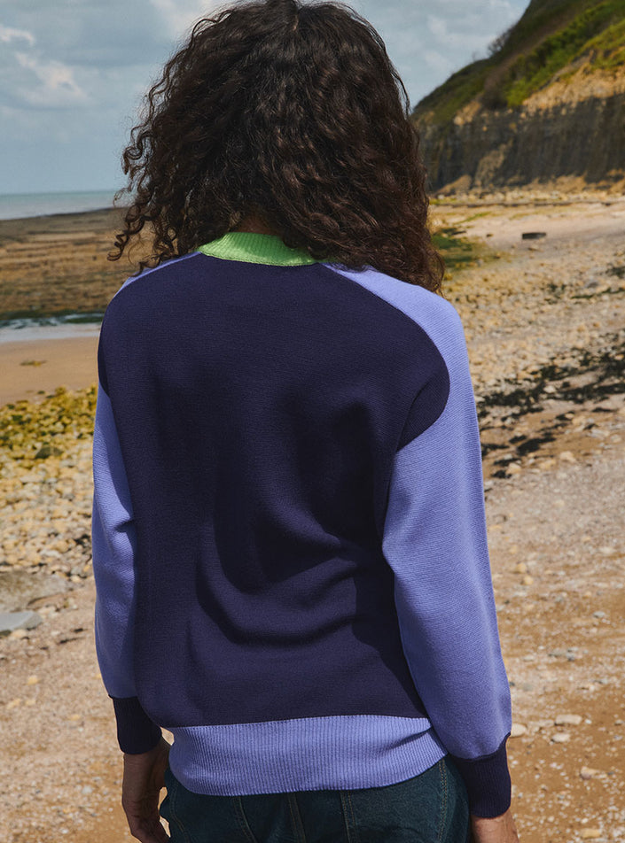 Zoom sur la construction du tricot