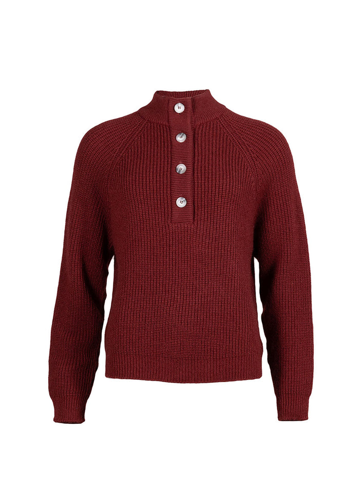 Pull Aurélie manches longues en maille texturée