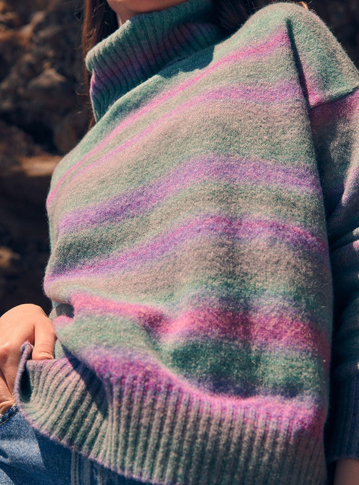 Pull Annette zoom matière