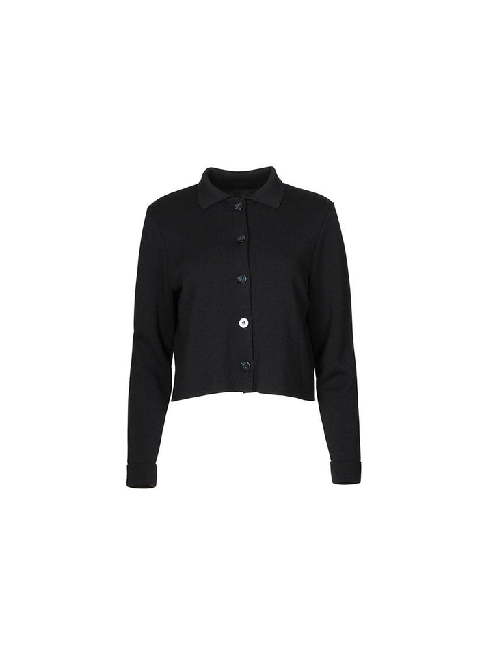 Veste Armelle maille milano noir