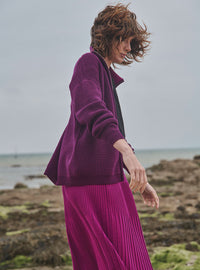 veste Aurore violet nuit femme