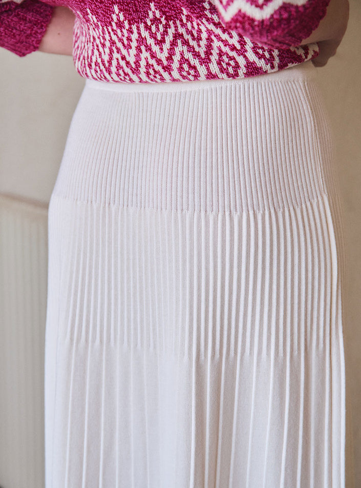 jupe blanc naturel femme jupe alexandra blanc naturel