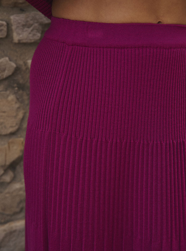 jupe femme élégante jupe alexandra violet améthyste