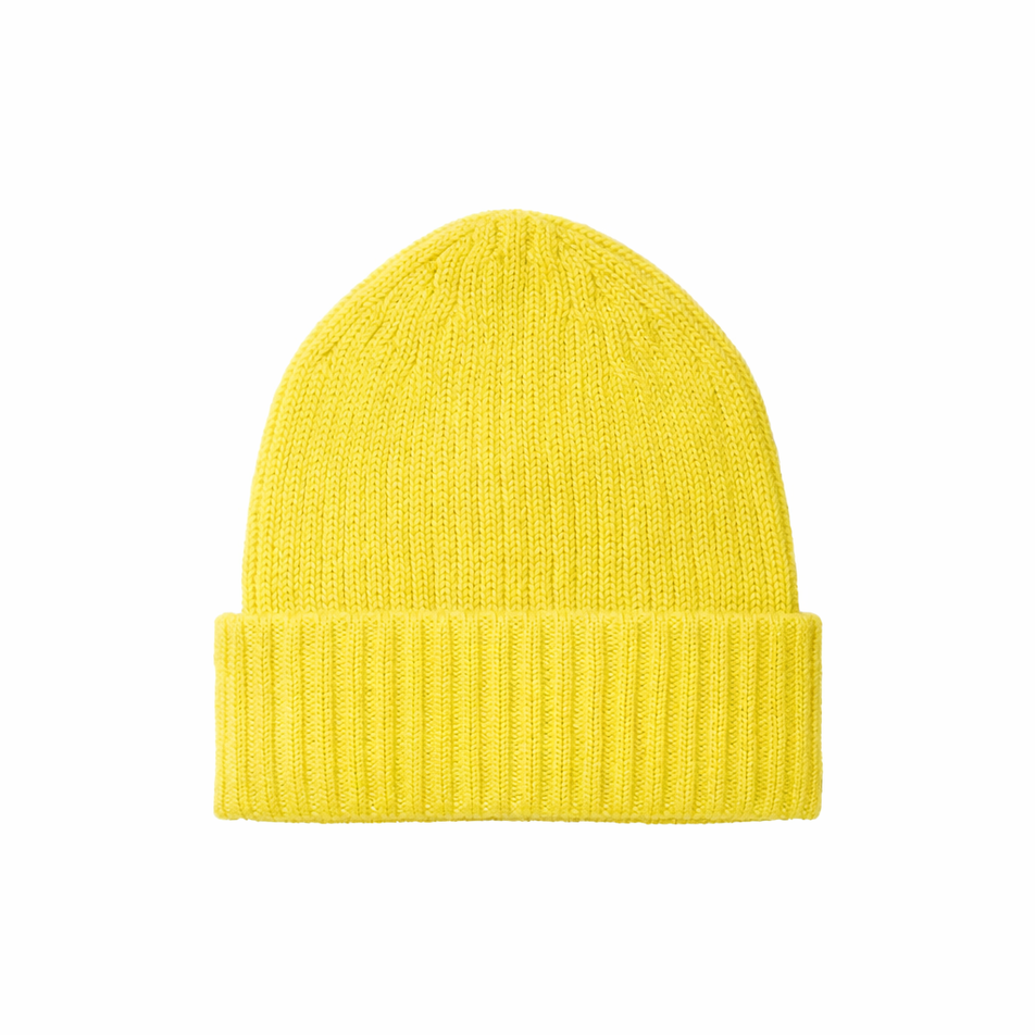 Bonnet ambre jaune citrus vue studio