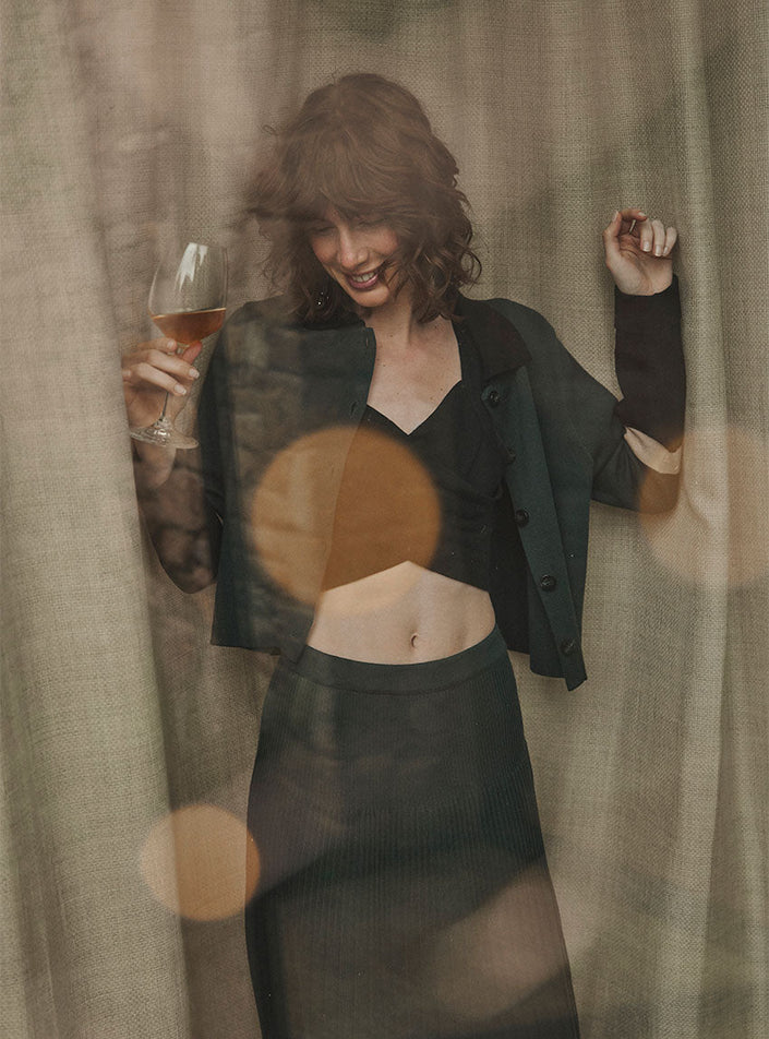 Brassière Brigitte porté pour les fêtes de fin d'année