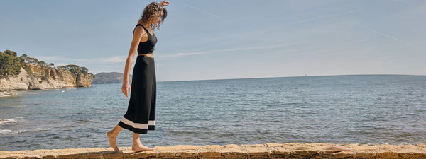 slider look brassière brigitte et jupe bonnie en viscose
