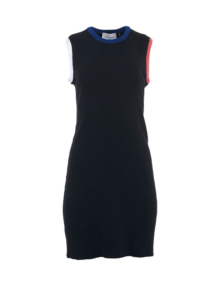 Robe Béatrice en coton noir