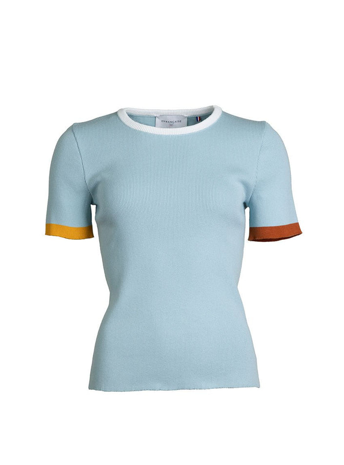 Top Bastienne vert céladon vue studio