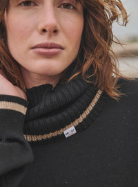 col Anaïs noir collaboration LAFRANÇAISE x iCode
