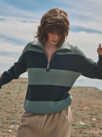 look automne avec pull Claudia vert