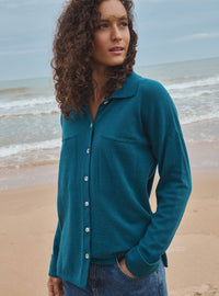 Chemise Éléonore en laine mérinos et cachemire