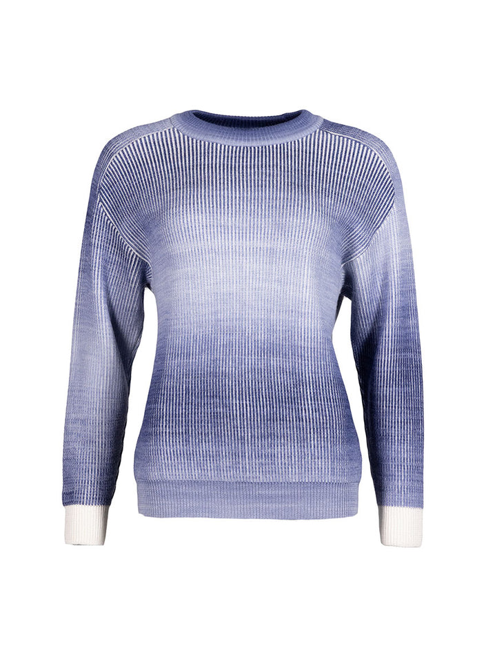 pull eugénie bleu vue studio