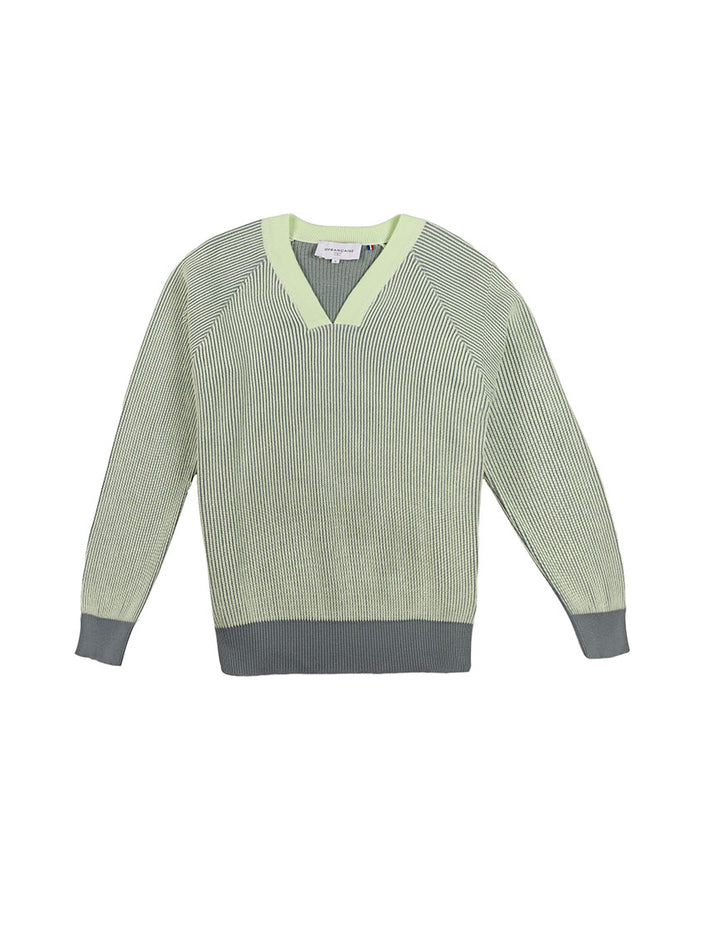 pull frida vert amande vue studio