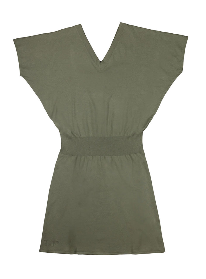 robe farah vert kaki vue studio