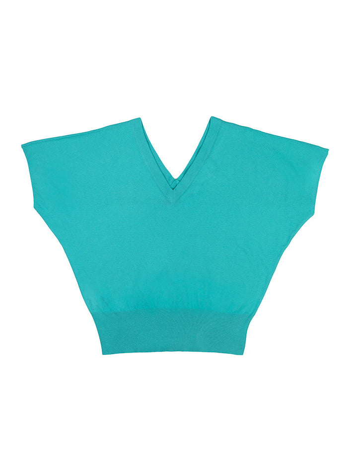 pull félicité vert menthe vue studio