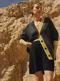 Gilet Albertine - LAFRANÇAISE Mailles in France