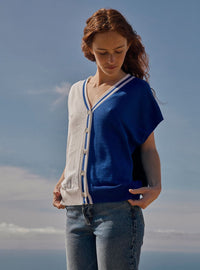 Gilet Benjamine - LAFRANÇAISE Mailles in France